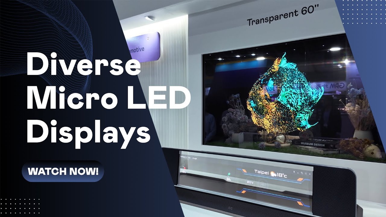 AUO X SID 2024 | AUO Diverse Micro LED Displays