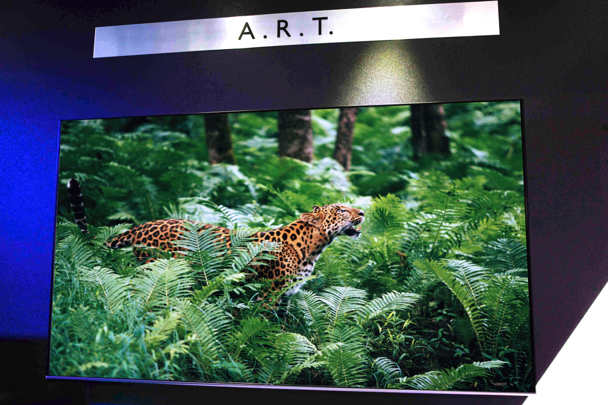 友達A.R.T. 技術亦可應用在電視面板，提供優質的家用娛樂體驗