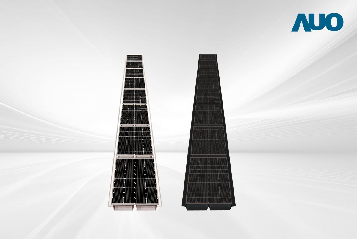 友達研發SunSteel光電浪板一體化建材，相較傳統太陽能支架系統，減少了支架、夾具、螺絲等配件，大幅降低工程複雜性，實現案場快速安裝
