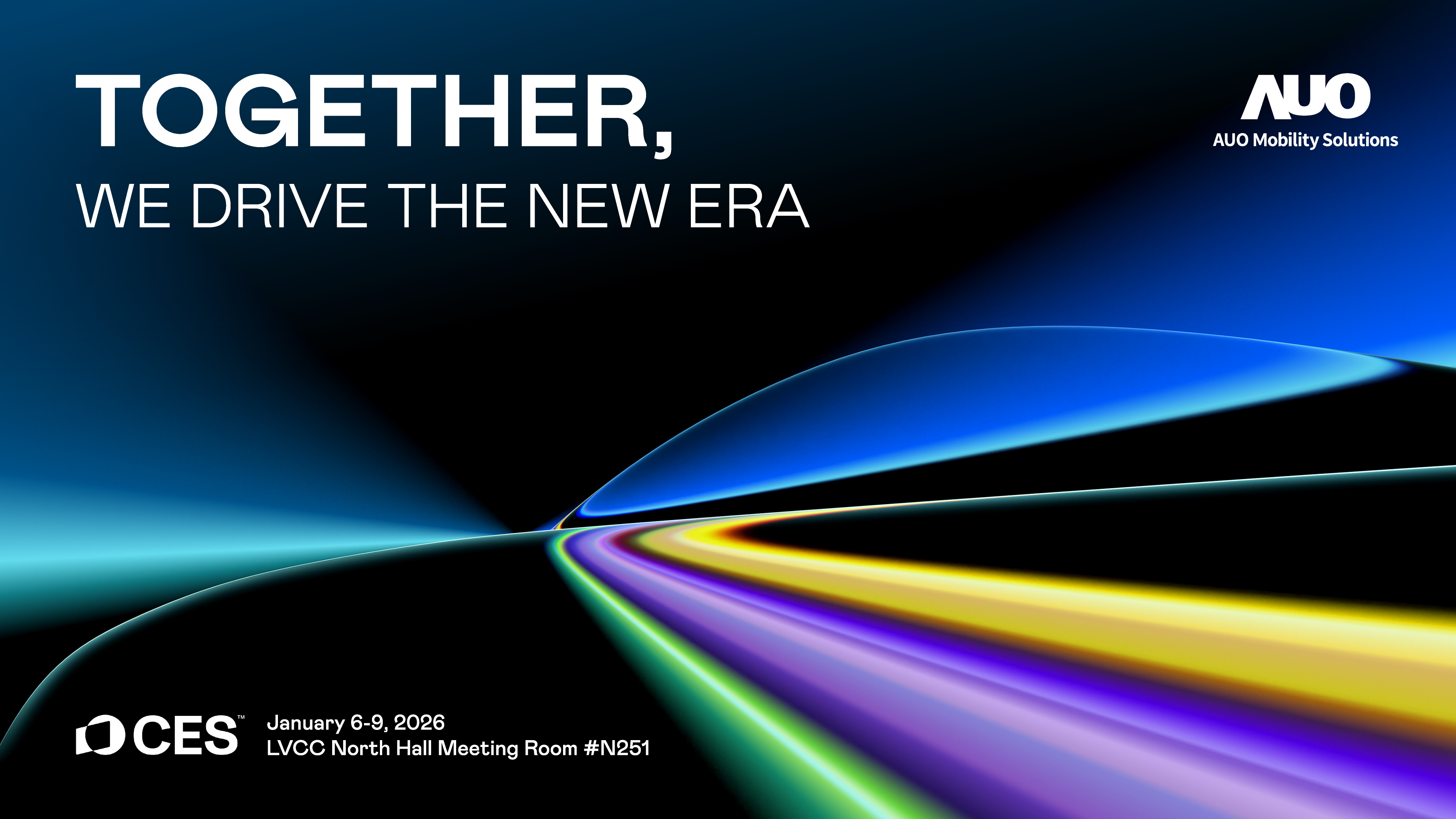 友达宣布将以旗下新成立的子公司〝友达智慧移动AUO Mobility Solutions〞首亮相CES 2026，大秀其在智能座舱解决方案的创新整合实力