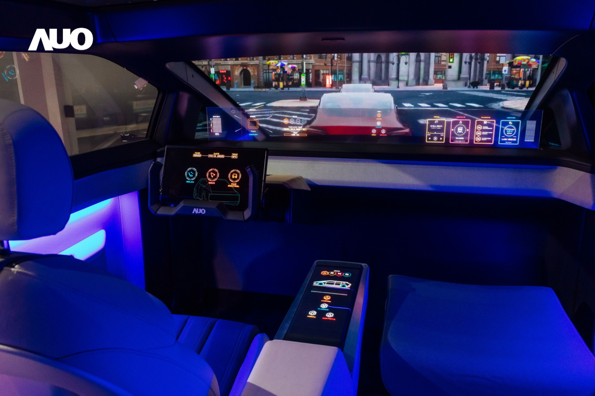 「友達智慧座艙2025」以使用者體驗為核心，運用Micro LED顯示科技為基礎搭配AI創新應用，打造沉浸、互動的座艙體驗，獲得台灣精品銀質獎