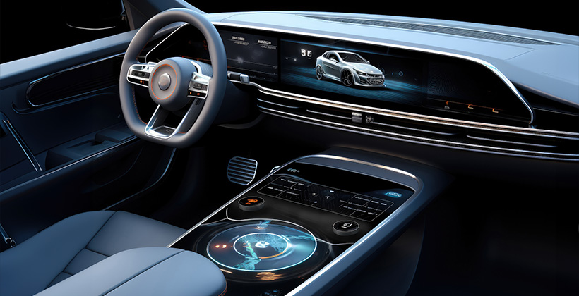 Climate control panel - AUO